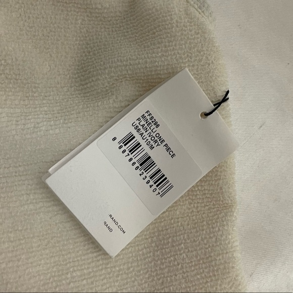 NEW Faithfull the Brand Minelli one piece womens M beige - Picture 4 of 6